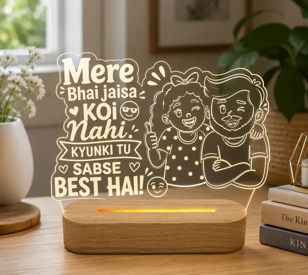 Acrylic_Raksha_Bandhan_Sibling_Print_LED_Table_Lamp