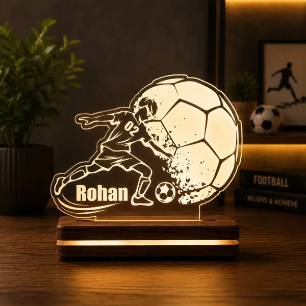 Tokens_N_Tales_Acrylic_Football_Personalized_LED_Lamp_|_Gift_for_Football_Fan