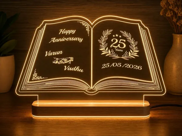 Acrylic_Anniversary_Open_Book_LED_Table_Lamp