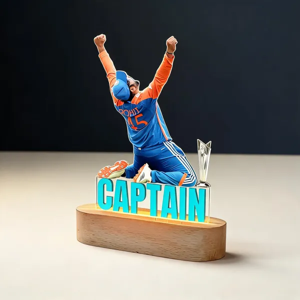 Acrylic_Wooden_Base_Cricket_Captain_Theme_Decorative_Showpiece