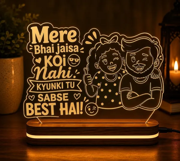 Tokens_N_Tales_Acrylic_Brother-sister_Quote_LED_Lamp_|_Rakhi_Gift