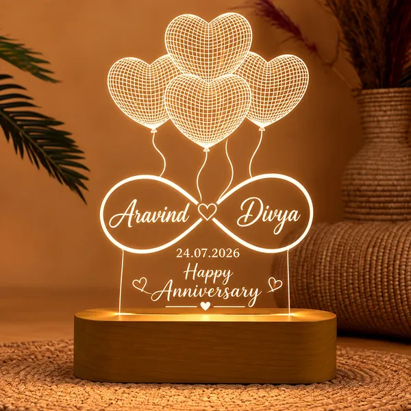 Acrylic_Wooden_Base_Personalized_Anniversary_LED_Table_Lamp