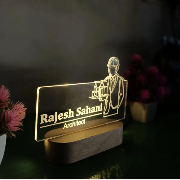 Acrylic_Personalized_Architect_LED_Name_Plate