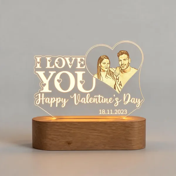 Acrylic_Valentine'S_Day_Couple_LED_Table_Lamp