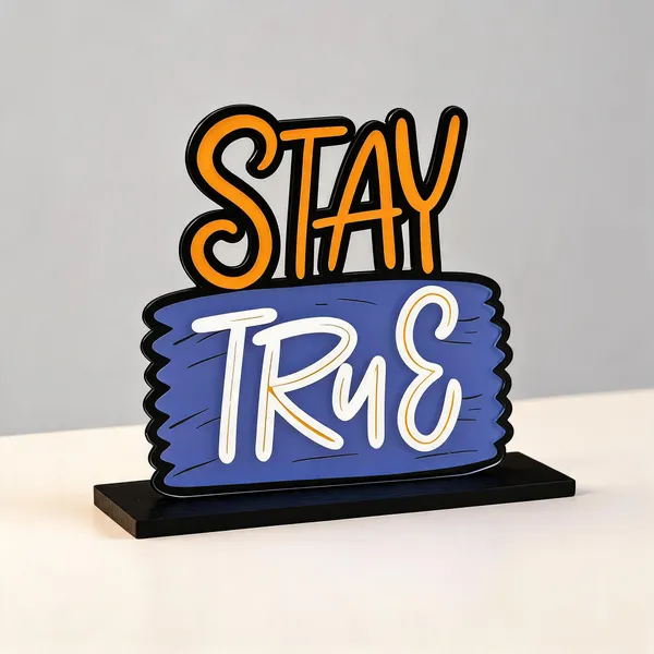 Acrylic_&_Wood_Stay_True_Quote_Tabletop_Decor_Sign