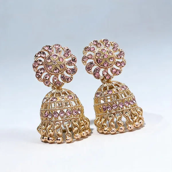 Gold_Tone_Embellished_Jhumka_Earrings_for_Women