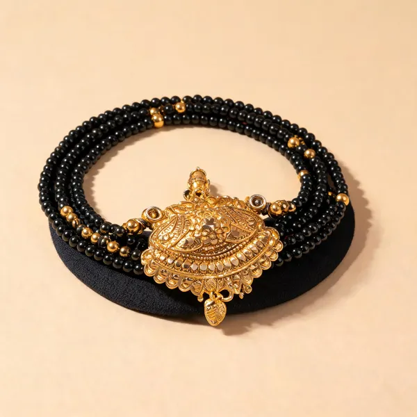 Black_Beaded_Gold_Tone_Traditional_Mangalsutra_Necklace_for_Women