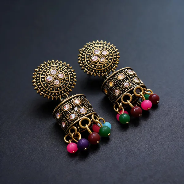 Gold-Tone_Oxidised_Jhumka_Earrings_for_Women