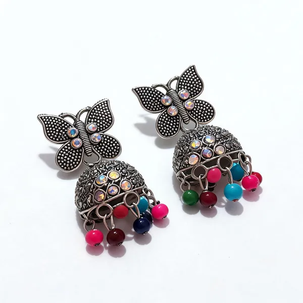 Silver-Tone_Butterfly_Jhumka_Earrings_for_Women