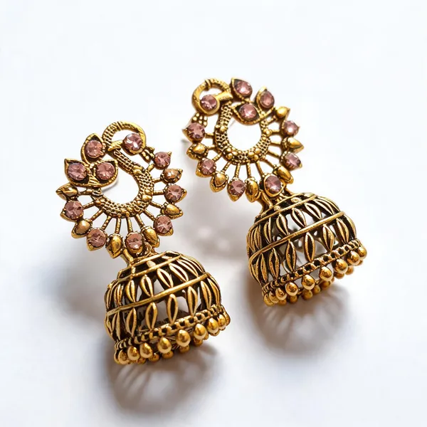 Gold_Tone_Traditional_Jhumka_Earrings_for_Women