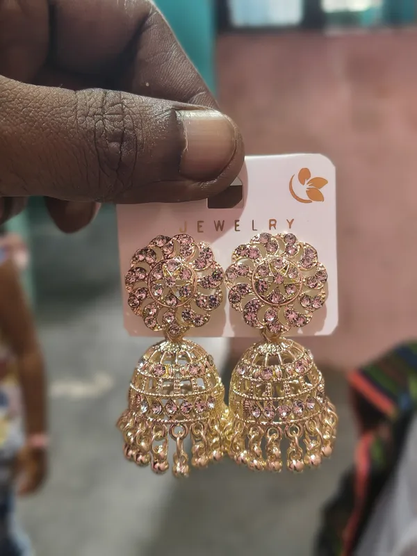 Gold_Tone_Embellished_Jhumka_Earrings_for_Women