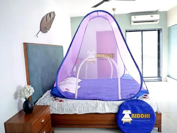 Mesh_Pop_Up_Double_Bed_Mosquito_Net_Purple