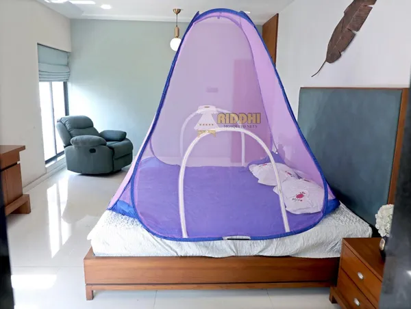Mesh_Pop_Up_Double_Bed_Mosquito_Net_Purple