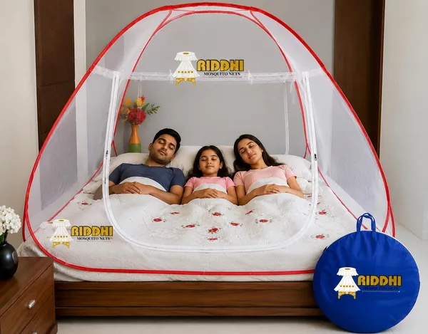 Portable_Foldable_Mosquito_Net_Tent_For_Double_Bed_Pop_Up_Mosquito_Protection_Net_With_Zipper_Door_6_Ft_X_6_Ft