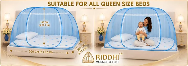 Foldable_Pop_Up_Mosquito_Net_For_Double_Bed_Portable_Breathable_Mesh_Tent_With_Dual_Zipper_Entry_Net_For_Home_Travel_Light_Blue