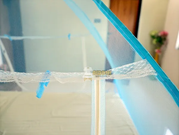 Foldable_Pop_Up_Mosquito_Net_For_Double_Bed_Portable_Breathable_Mesh_Tent_With_Dual_Zipper_Entry_Net_For_Home_Travel_Light_Blue