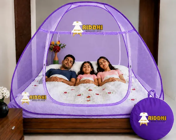 Foldable_Pop_Up_Mosquito_Net_For_Double_Bed_Portable_Breathable_Mesh_Tent_With_Dual_Zipper_Entry_Net_For_Home_Travel_Purple