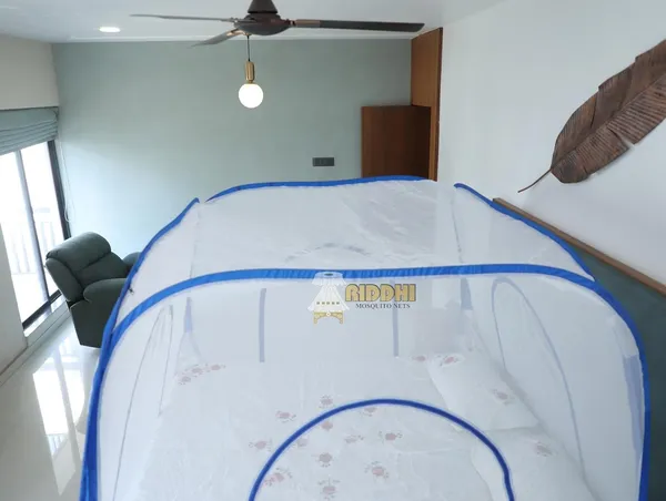 Mesh_Pop_Up_Double_Bed_Mosquito_Net_Blue