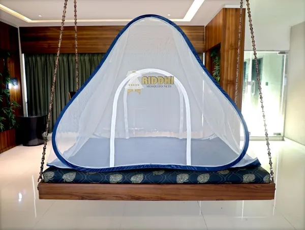 Mesh_Pop_Up_Double_Bed_Mosquito_Net_Royal_Blue