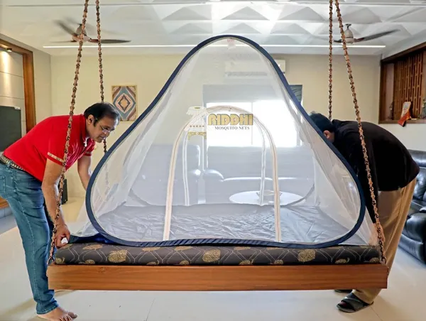 Mesh_Pop_Up_Double_Bed_Mosquito_Net_Royal_Blue