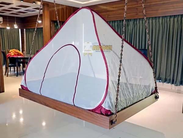 Mesh_Pop_Up_Double_Bed_Mosquito_Net_Pink