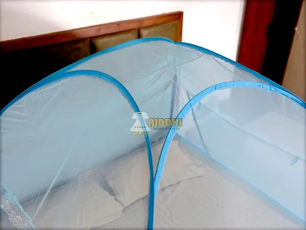 Mesh_Pop_Up_Double_Bed_Mosquito_Net_Light_Blue