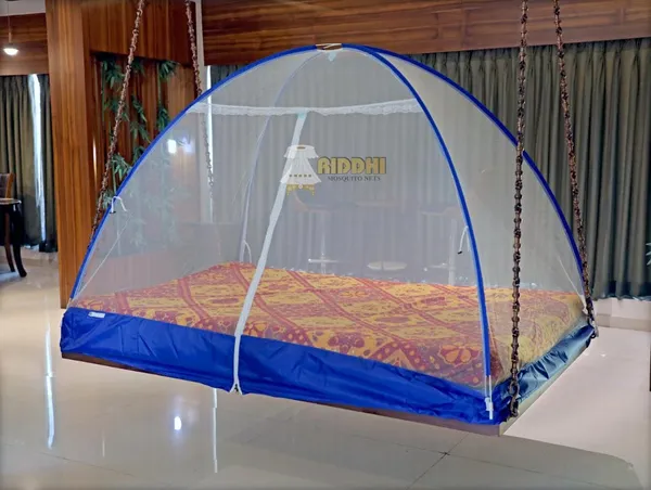 Mesh_Pop_Up_Single_Bed_Mosquito_Net_Royal_Blue