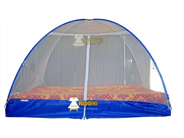 Mesh_Pop_Up_Single_Bed_Mosquito_Net_Royal_Blue