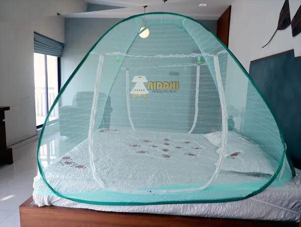 Jacquard_Printed_Pop_Up_Double_Bed_Mosquito_Net_Rama