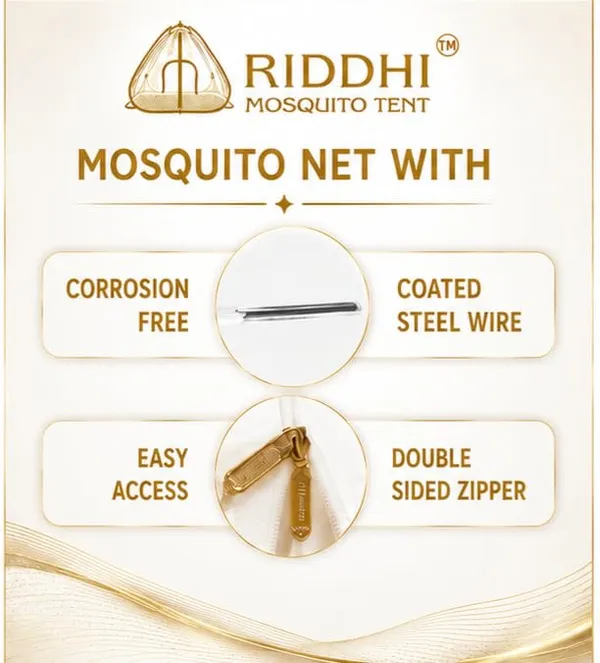 Mesh_Pop_Up_King_Size_Double_Bed_Mosquito_Net_White_Pink
