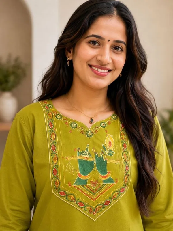 Jd_Enterprise_Bansari_Women_S_Cotton_Embroidered_Kurta_With_Button_Design_Palazzo_Pant_Set_Straight_Ethnic_Kurti_With_Palazzo_Comfortable_Daily_Office