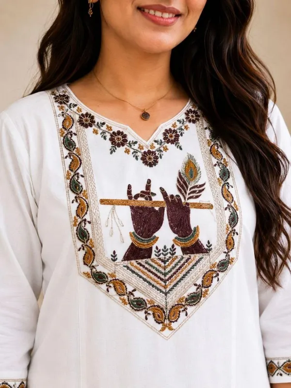 Jd_Enterprise_Bansari_Women_S_Cotton_Embroidered_Kurta_With_Button_Design_Palazzo_Pant_Set_Straight_Ethnic_Kurti_With_Palazzo_Comfortable_Daily_Office