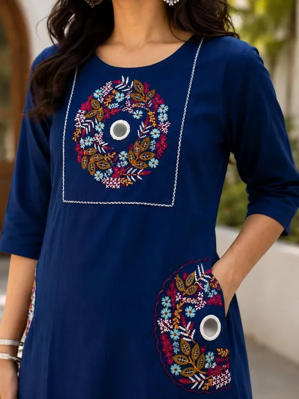 Jd_Enterprise_Women_S_Slub_Cotton_Rayon_Cotton_Embroidered_Kurti_With_Elegant_Mirror_Work_Stylish_Pocket_Design_Straight_Fit_Pant_Palazzo_Set