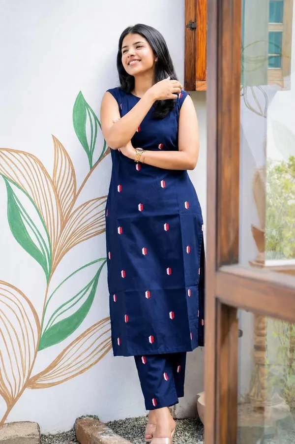 Jd_Enterprise_Women_S_Cotton_Blend_Printed_Sleeveless_Kurti_With_Pant_Set_Round_Neck_Soft_Comfortable_Ethnic_Co_Ord_Set_For_Women_Casual_Office_Daily_Wear_In_Alpha_S_Toxic_Blue