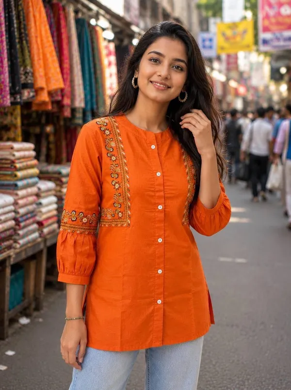 Jd_Enterprise_Women_S_Cotton_Embroidery_Work_Tunic_3_4_Sleeves_Regular_Fit_Casual_Ethnic_Tunic_Top_For_Women