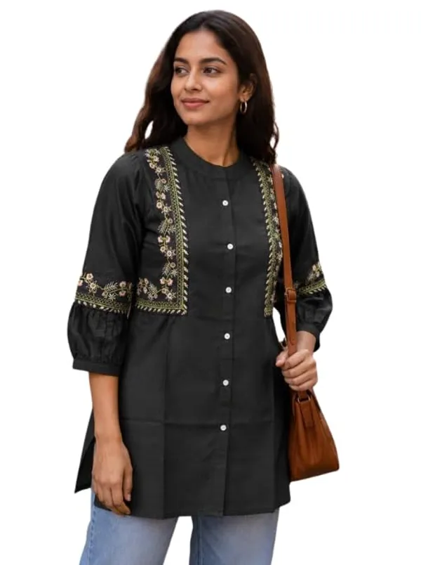 Jd_Enterprise_Women_S_Cotton_Embroidery_Work_Tunic_3_4_Sleeves_Regular_Fit_Casual_Ethnic_Tunic_Top_For_Women