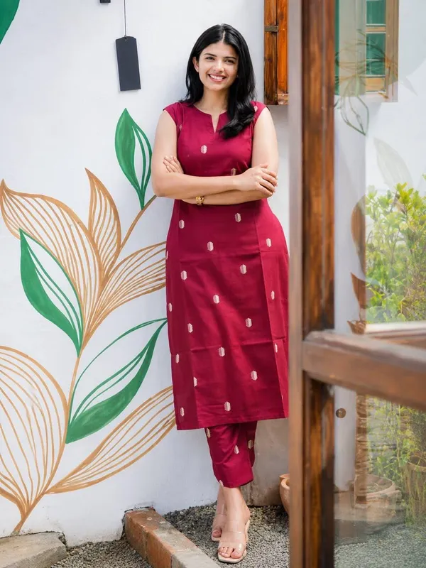 Jd_Enterprise_Women_S_Cotton_Blend_Printed_Sleeveless_Kurti_With_Pant_Set_Round_Neck_Soft_Comfortable_Ethnic_Co_Ord_Set_For_Women_Casual_Office_Daily_Wear_In_Alpha_2xl_Toxic_Red