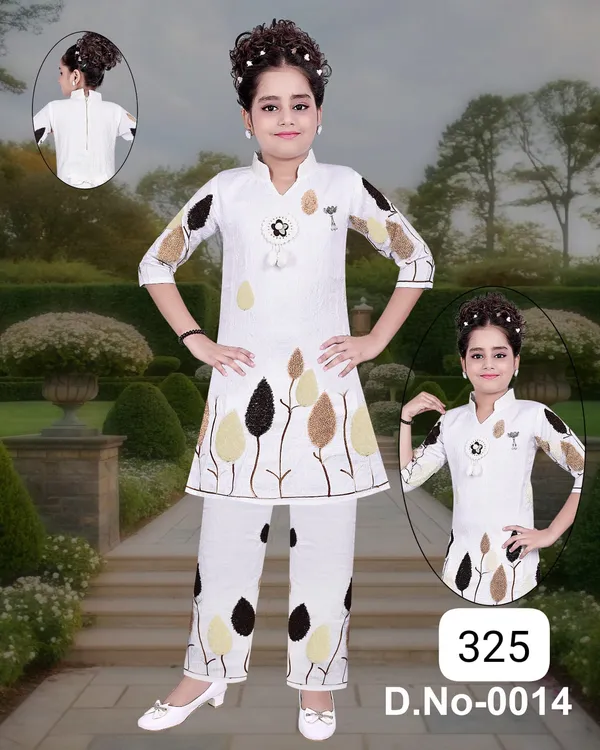 White_Printed_Kurta_Set_for_Women