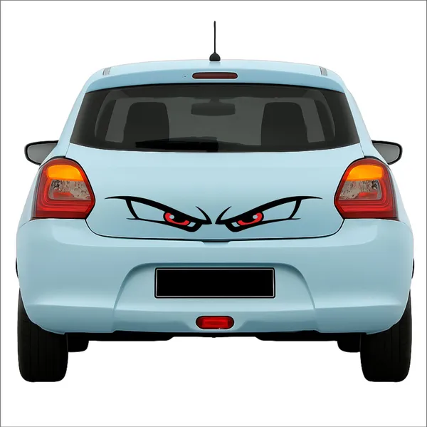SAMANTA_WALA_Sticker_&_Decal_for_Car_(Black,_Red)