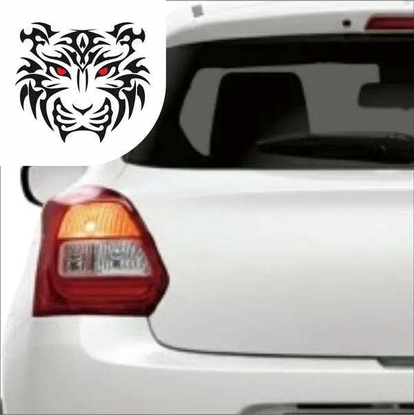 SAMANTA_WALA_Sticker_&_Decal_for_Car_(Black,_Red)