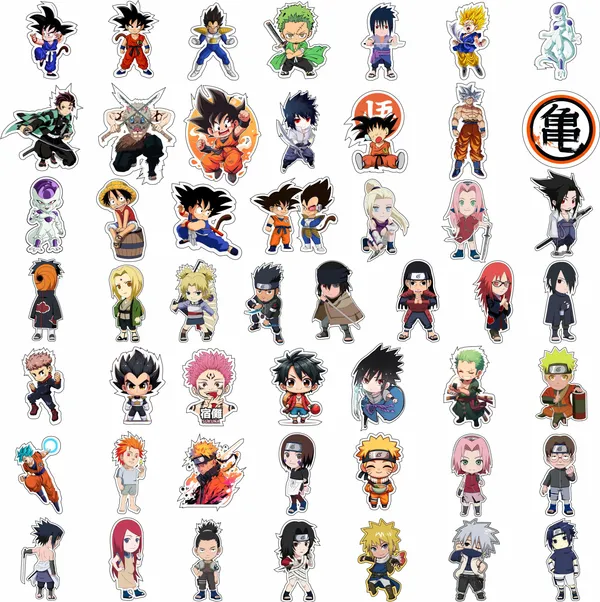 SAMANTA_WALA_1.5_inch_Anime50_Self_Adhesive_Sticker_(Pack_of_50)