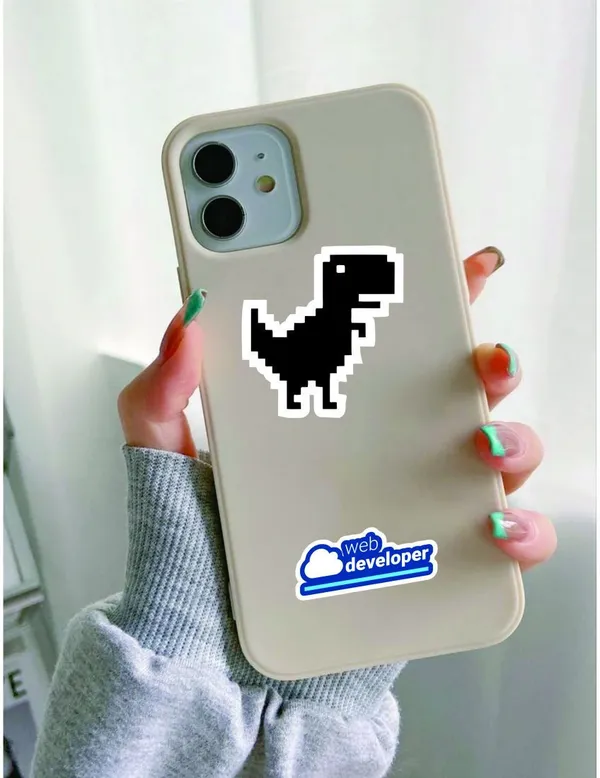 SAMANTA_WALA_1.5_inch_tech_sticker_for_laptop,_phone,_notebook,_guiter,_etc._Self_Adhesive_Sticker_(Pack_of_50)