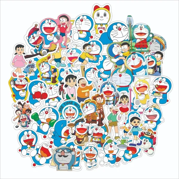 SAMANTA_WALA_1.5_inch_DOORMAN_STICKER_For_Phone,_Laptop,_Guiter,_Notebook,_etc._Self_Adhesive_Sticker_(Pack_of_50)