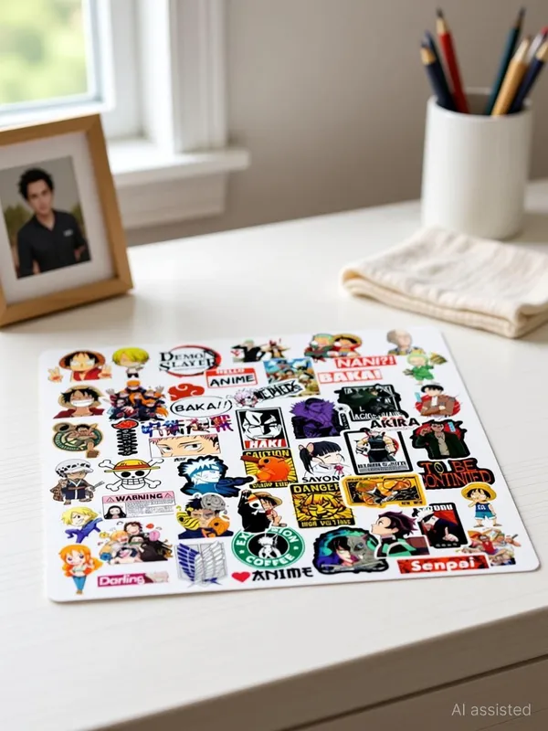 SAMANTA_WALA_1.5_inch_Cool_Sticker_Pack_Of_50,_For_Laptop,_Phone,_Notebook,_bags,etc._Self_Adhesive_Sticker_(Pack_of_50)
