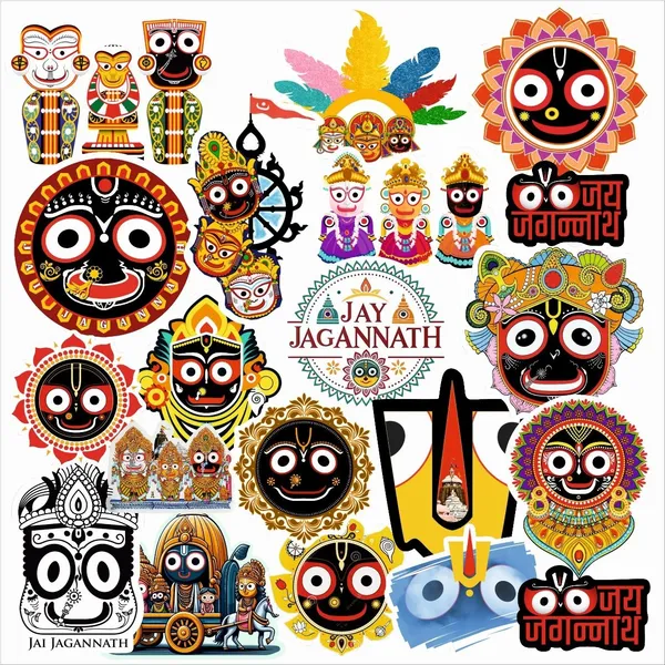 SAMANTA_WALA_3_inch_Jagannath_Sticker_For_Laptop,_Phone,_Notebook,_etc._Self_Adhesive_Sticker_(Pack_of_20)