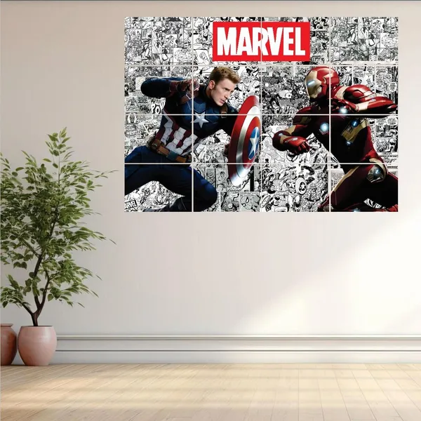 SAMANTA_WALA_6_inch_Attractive_VS_Sticker_For_Wall_Pack_of_16_Self_Adhesive_Sticker_(Pack_of_16)