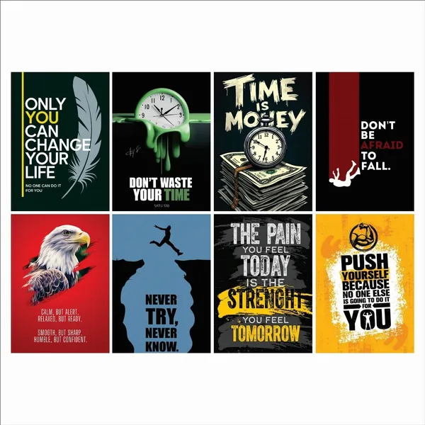 SAMANTA_WALA_6_inch_Motivational_Quotes_Poster_for_Wall_Pack_of_08_Self_Adhesive_Sticker_(Pack_of_8)