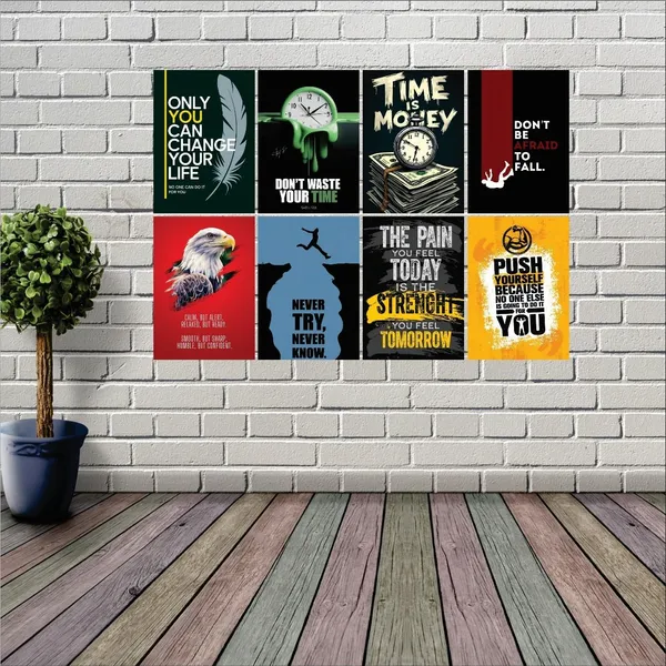 SAMANTA_WALA_6_inch_Motivational_Quotes_Poster_for_Wall_Pack_of_08_Self_Adhesive_Sticker_(Pack_of_8)