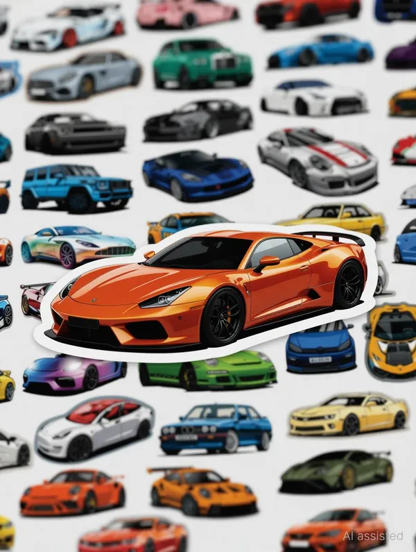 SAMANTA_WALA_1.5_inch_Car_sticker_for_phone,_laptop,_bag,_etc._pack_of_50_Self_Adhesive_Sticker_(Pack_of_50)
