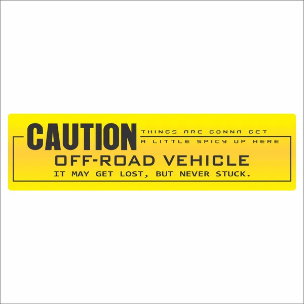 SAMANTA_WALA_15_cm_CAUTION_STICKER_FOR_CAR_Self_Adhesive_Sticker_(Pack_of_1)